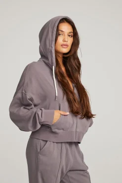 Sale Abilene Purple Sage Zip Up Hoodie Women Outerwear|Loungewear