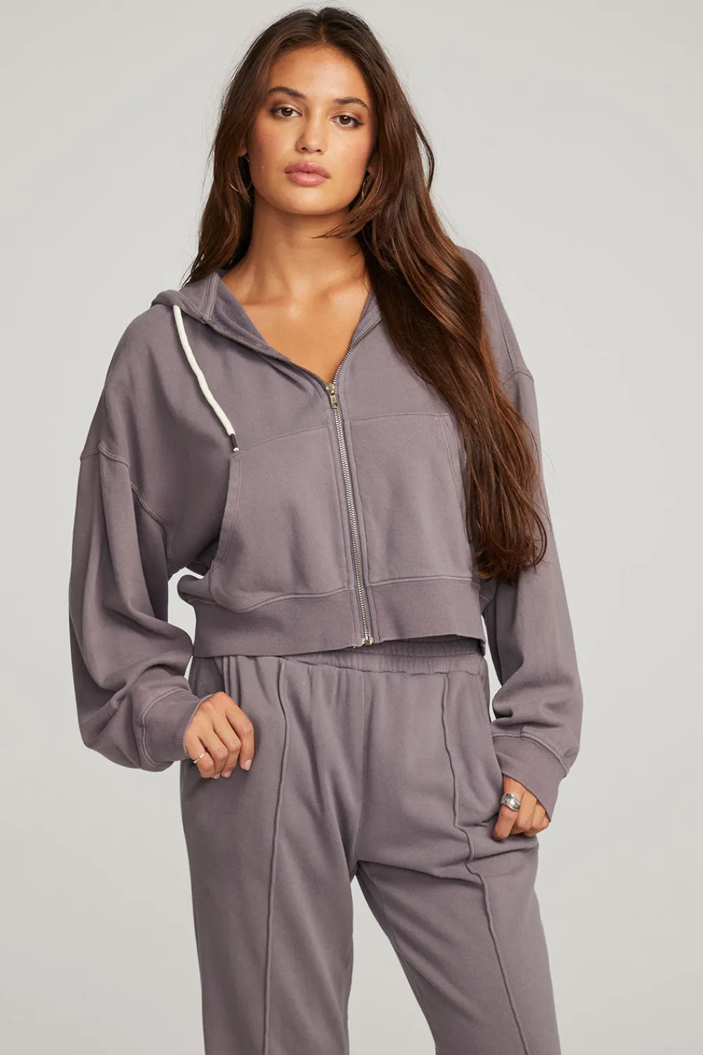 Sale Abilene Purple Sage Zip Up Hoodie Women Outerwear|Loungewear