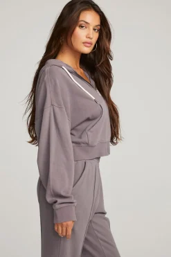 Sale Abilene Purple Sage Zip Up Hoodie Women Outerwear|Loungewear