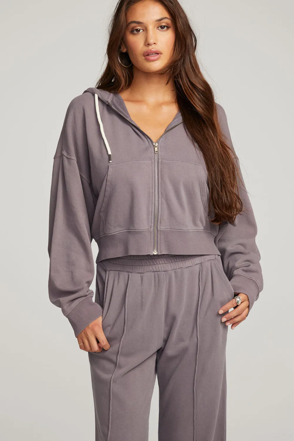 Sale Abilene Purple Sage Zip Up Hoodie Women Outerwear|Loungewear