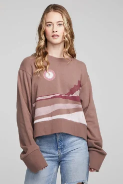 New Abstract Beach Pullover Women Loungewear|Graphics