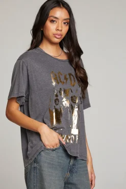 Cheap AC/DC Highway To Hell Tee Women Loungewear|Music