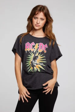 Outlet AC/DC Let There Be Rock Tee Women Music|Tops