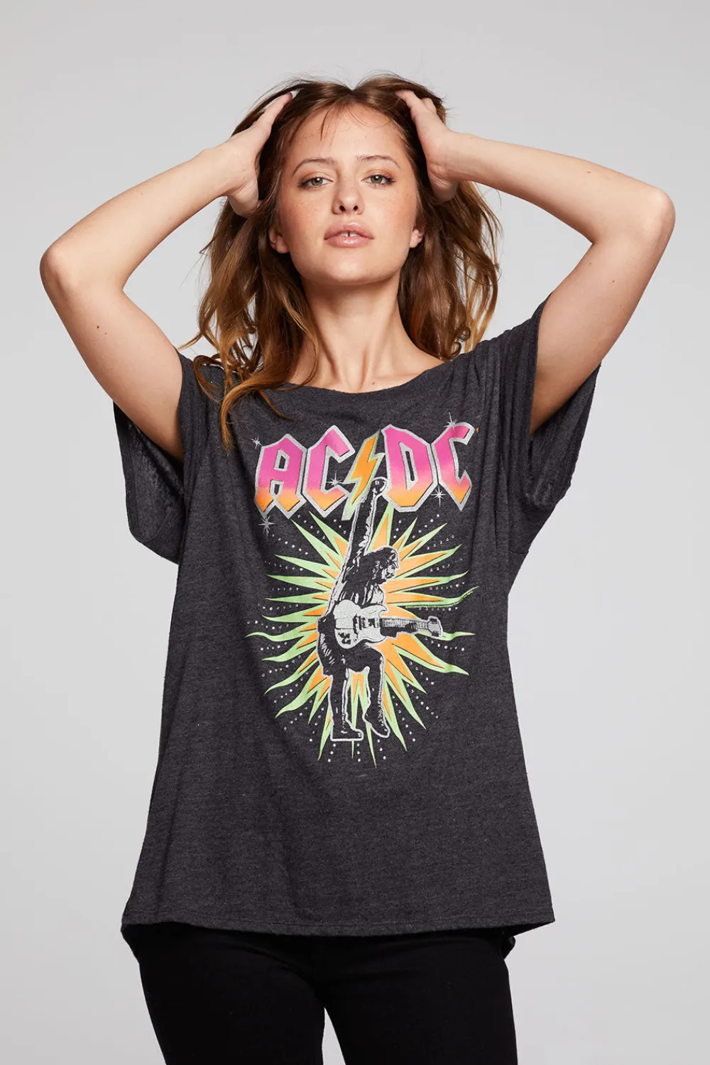 Outlet AC/DC Let There Be Rock Tee Women Music|Tops