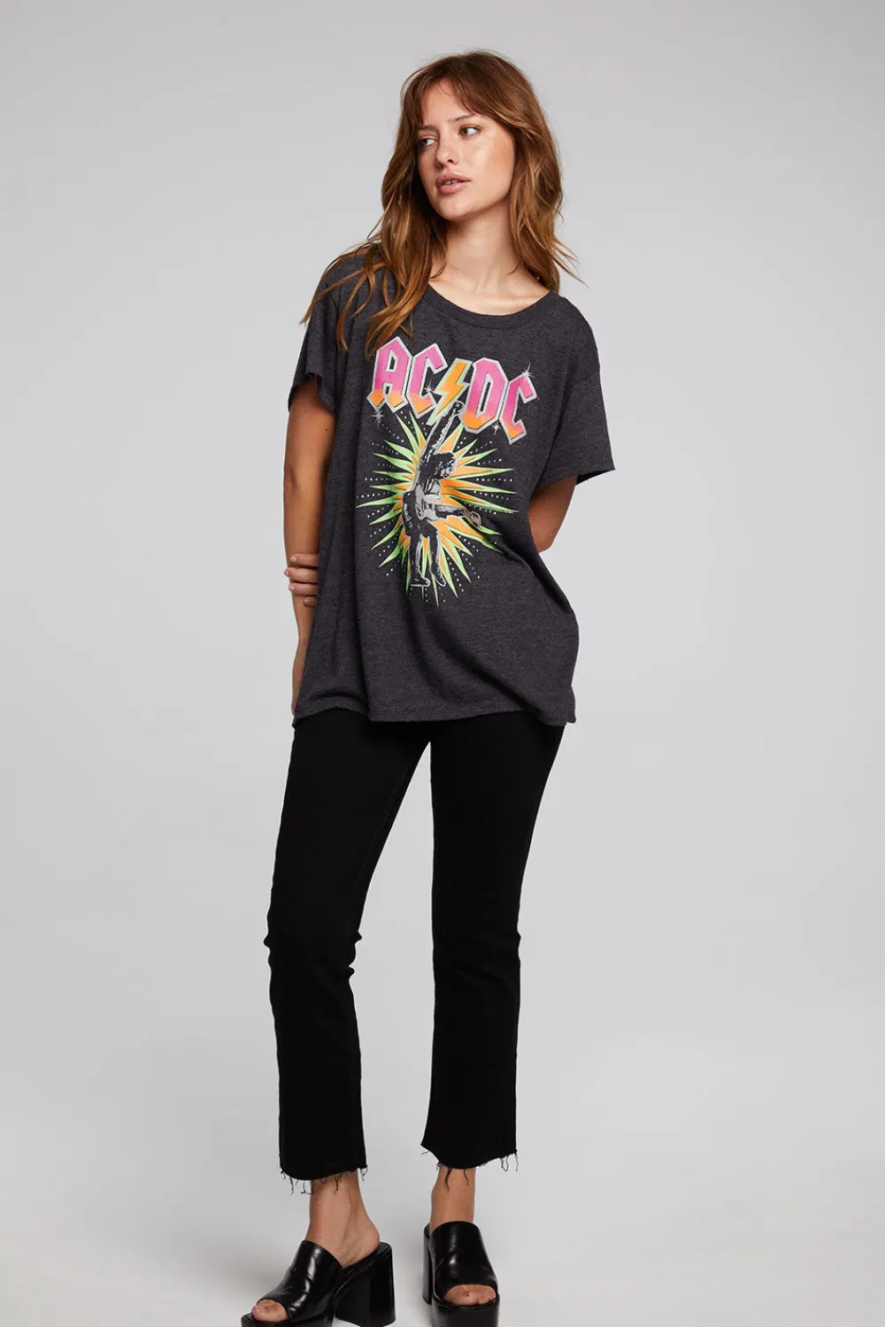 Outlet AC/DC Let There Be Rock Tee Women Music|Tops