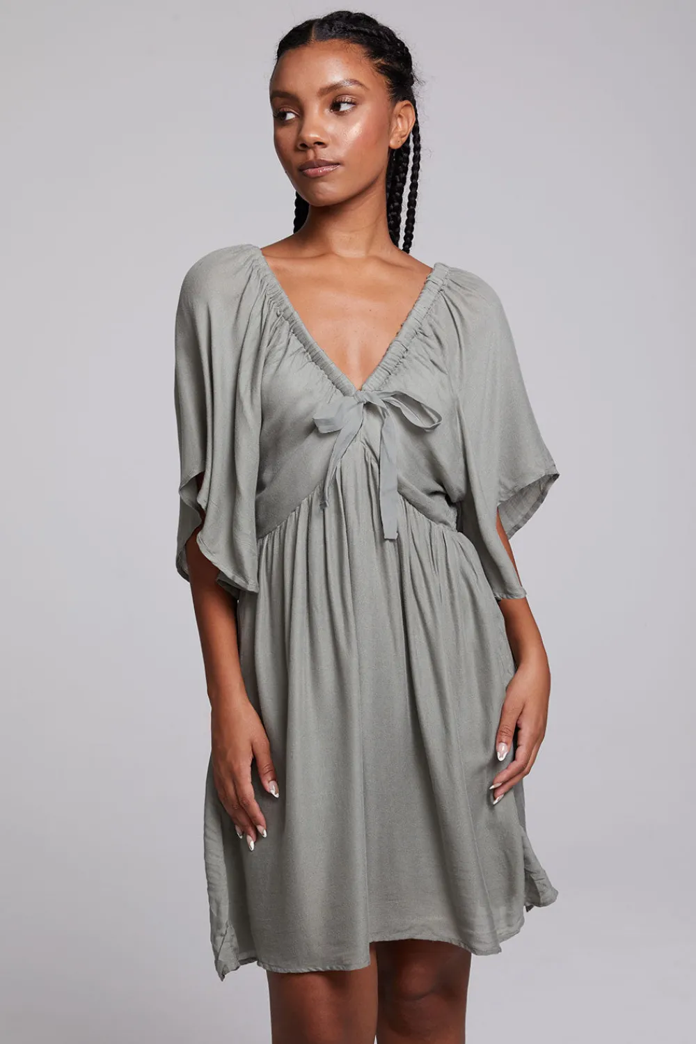 Hot Adele Sage Mini Dress Women Loungewear|Dresses