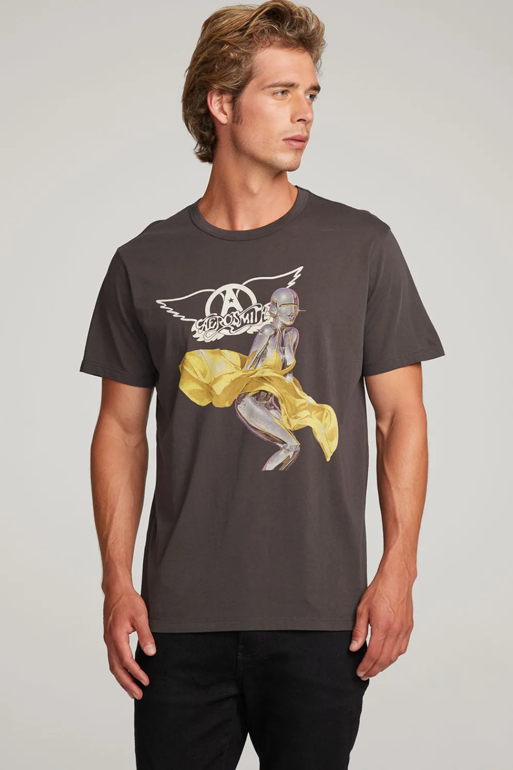 Cheap Aerosmith Just Push Play Mens Tee Women Tops|Music