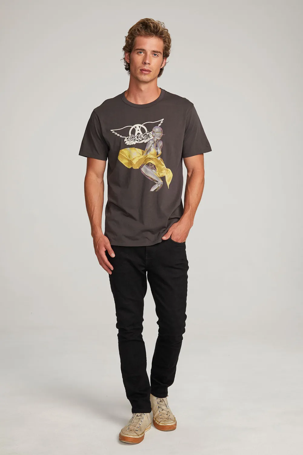 Cheap Aerosmith Just Push Play Mens Tee Women Tops|Music
