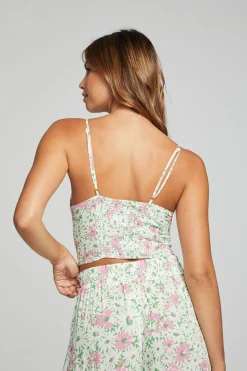 Outlet Alana Tank Top - Grass Daisy Floral Women Loungewear|Tops