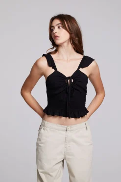 Cheap Alessia Black Blouse Women Loungewear|Tops