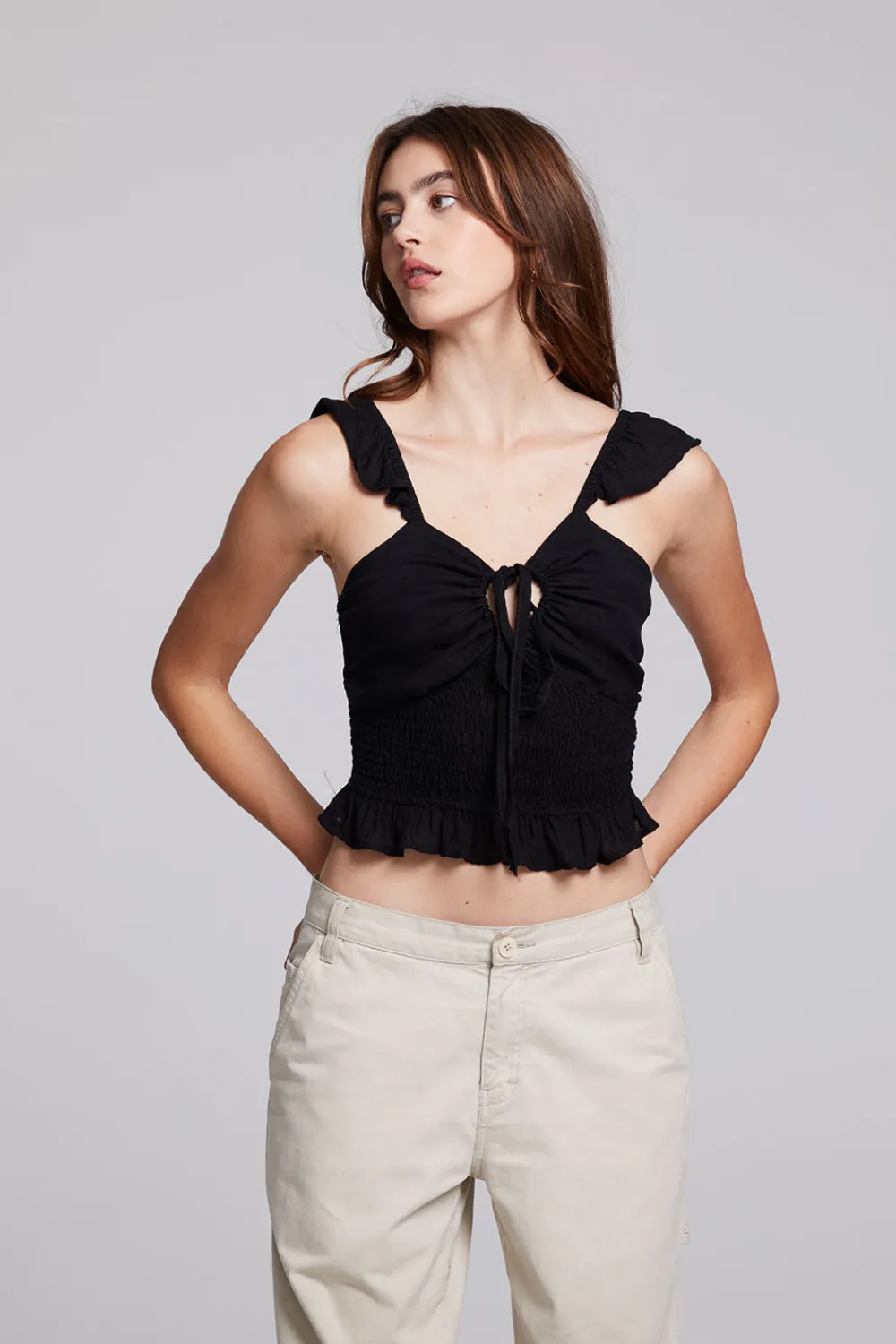 Cheap Alessia Black Blouse Women Loungewear|Tops