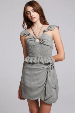 Fashion Alessia Sage Blouse Women Loungewear|Tops