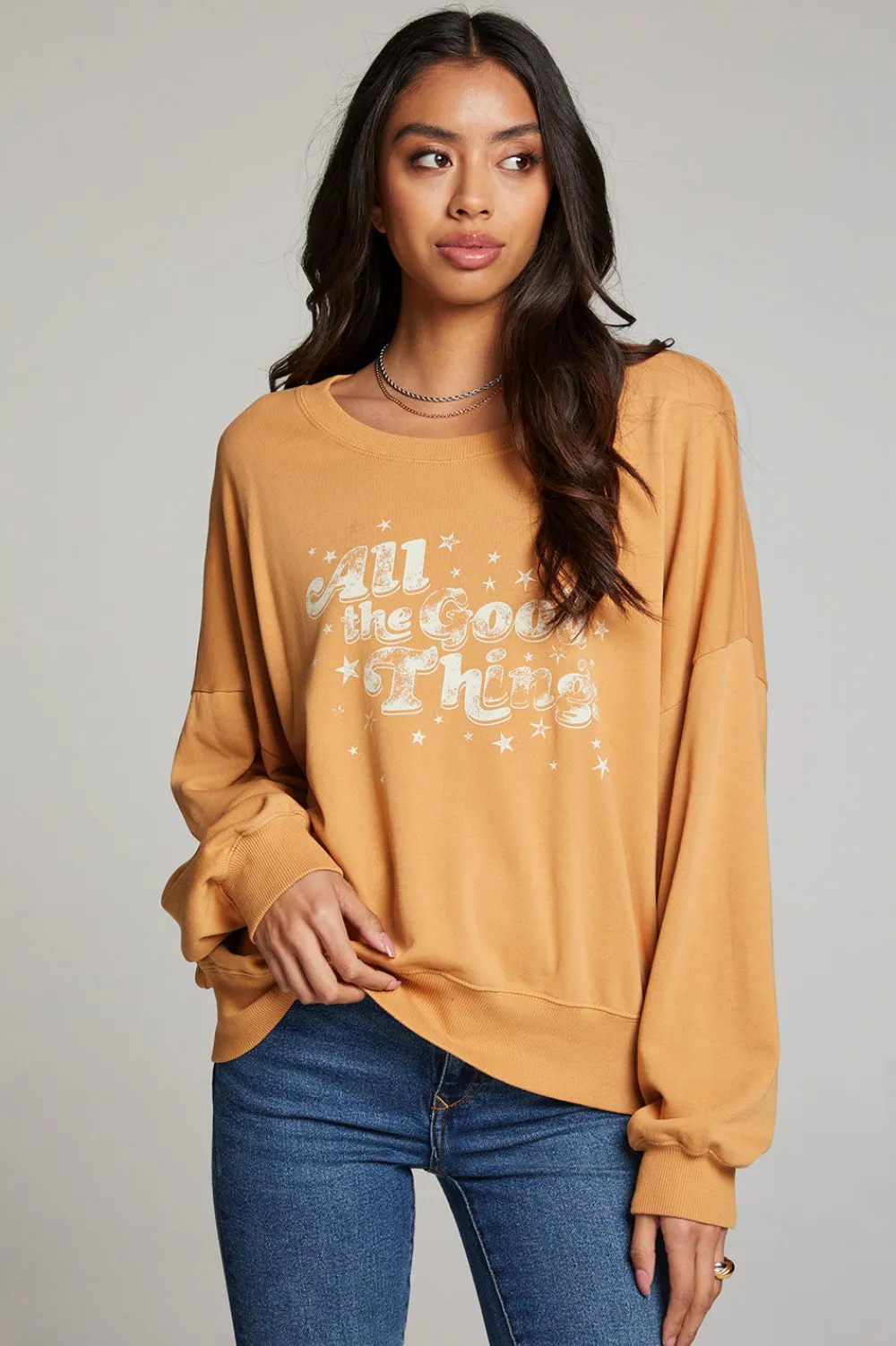 Sale All The Good Things Pullover Women Loungewear|Graphics