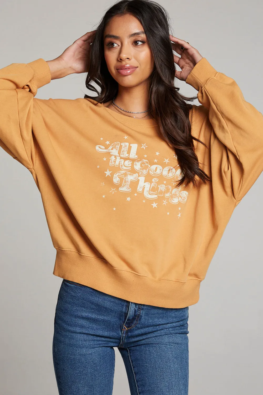 Sale All The Good Things Pullover Women Loungewear|Graphics