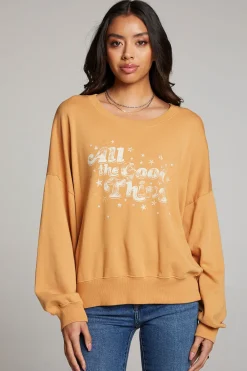 Sale All The Good Things Pullover Women Loungewear|Graphics