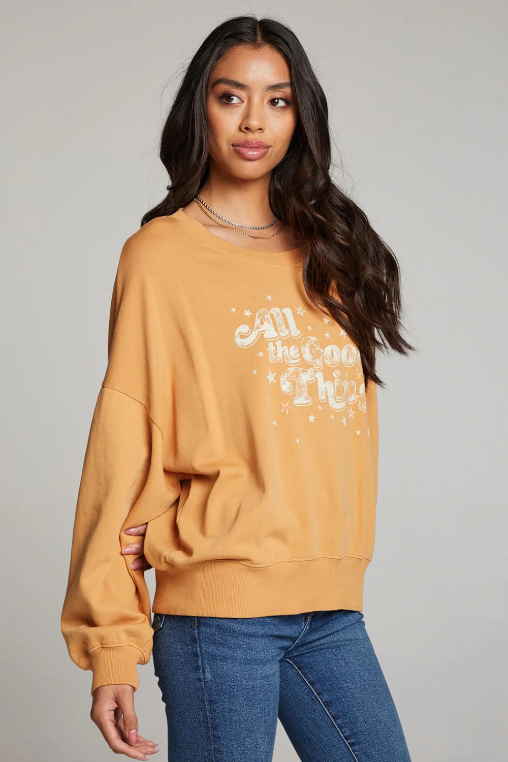 Sale All The Good Things Pullover Women Loungewear|Graphics