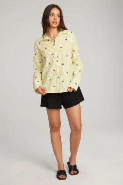 Online Allover Eye Button Down Women Loungewear|Graphics