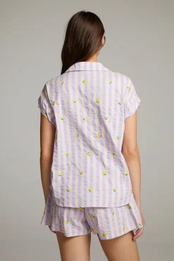 Cheap Allover Lemons Shirt Women Loungewear|Graphics