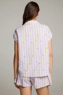 Cheap Allover Lemons Shirt Women Loungewear|Graphics
