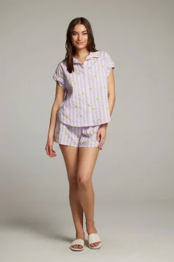 Cheap Allover Lemons Shirt Women Loungewear|Graphics