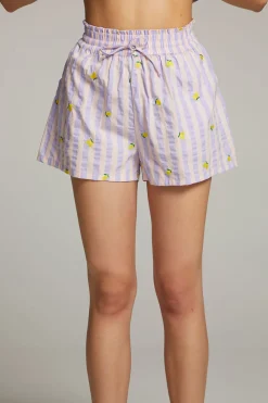 Cheap Allover Lemons Shorts Women Loungewear|Graphics