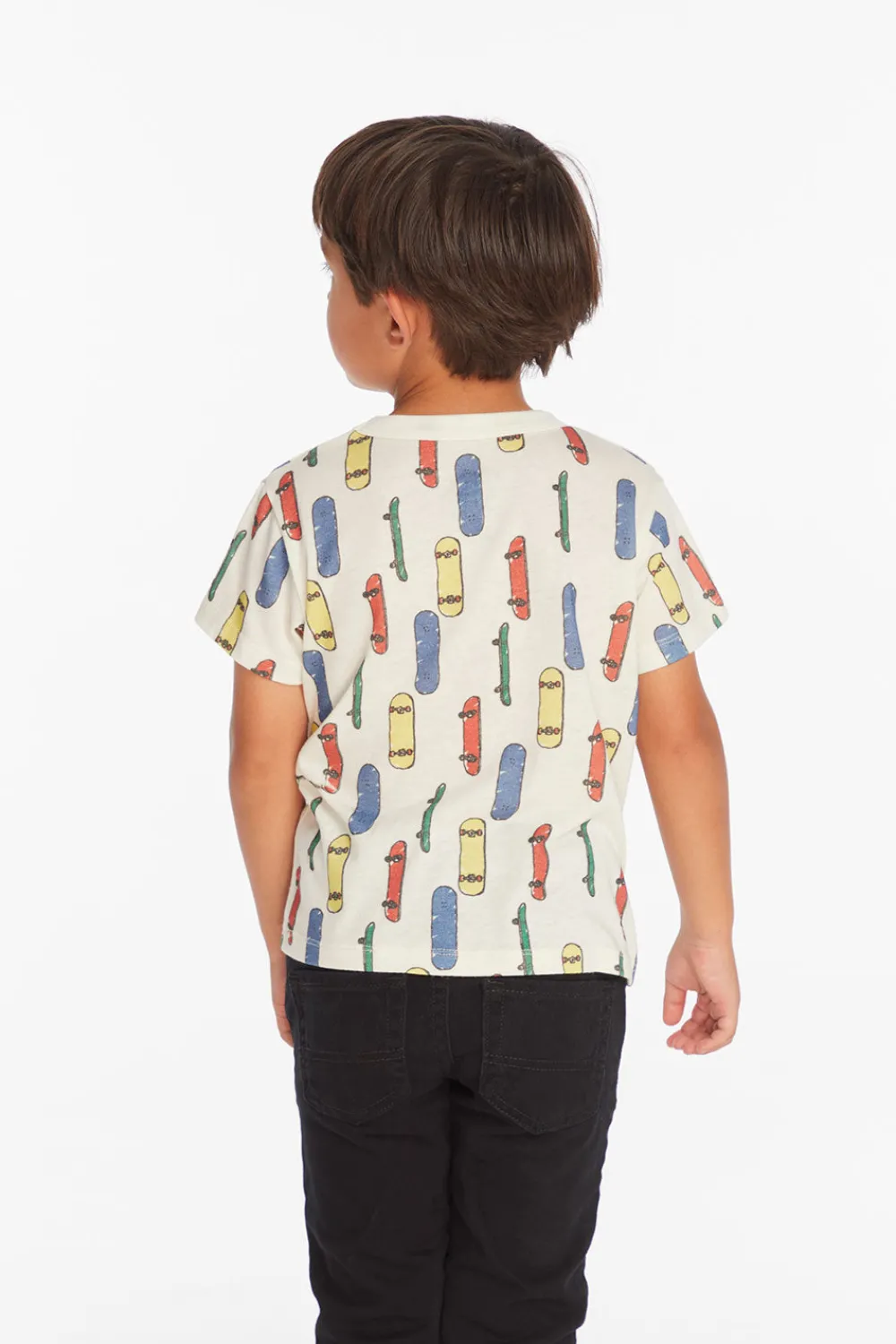 Outlet Allover Skateboard Boys Tee Kids/BOY Boys