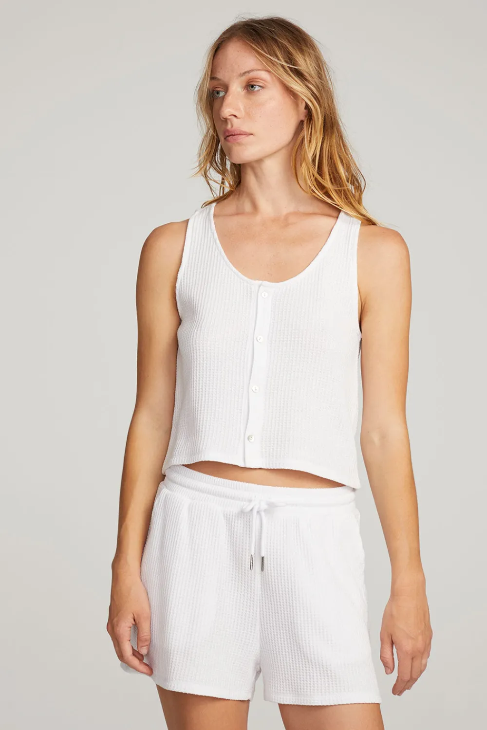 Outlet Alpine White Tank Women Loungewear|Tops