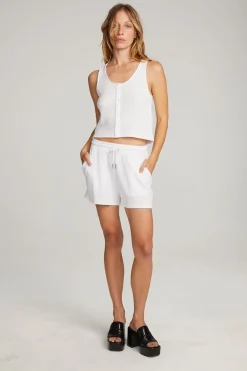Outlet Alpine White Tank Women Loungewear|Tops