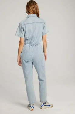Flash Sale Ashland Classic Blue Jumpsuit Women Loungewear|Bottoms