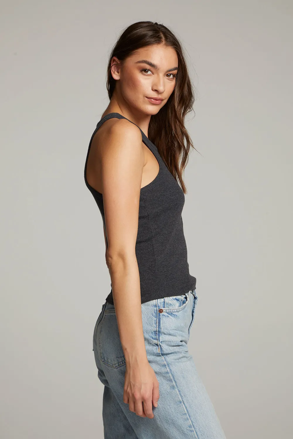 Outlet August Black Tank Top Women Loungewear|Tops