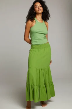 Cheap August Piquant Green Tank Top Women Loungewear|Tops
