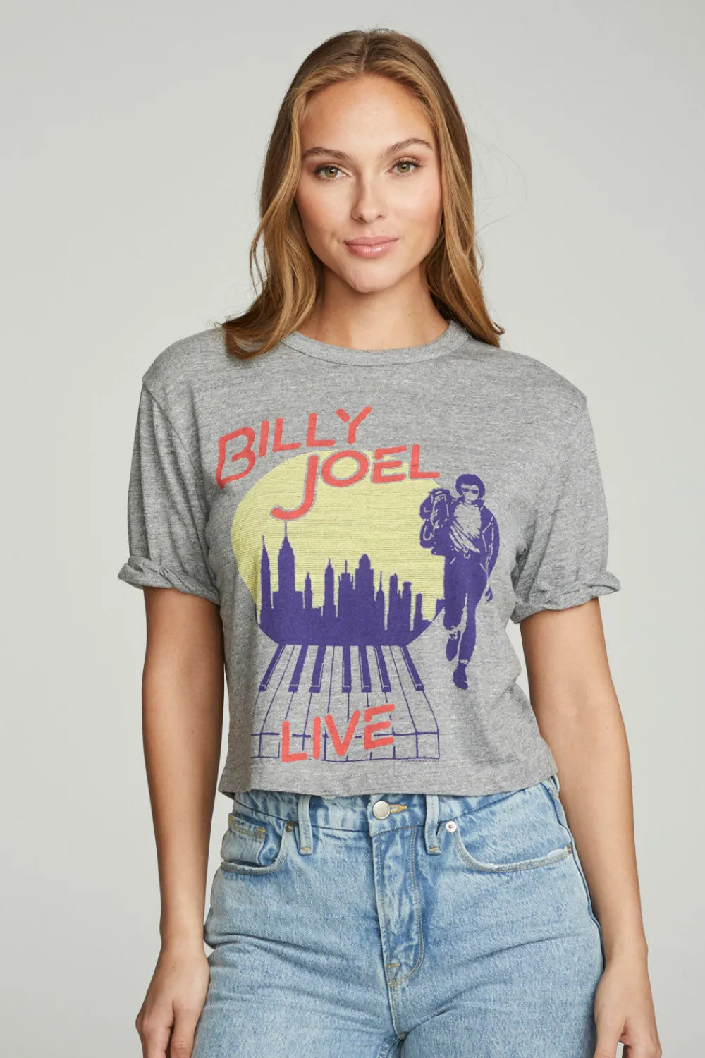 Store Billy Joel - Live Women Graphics|Tops