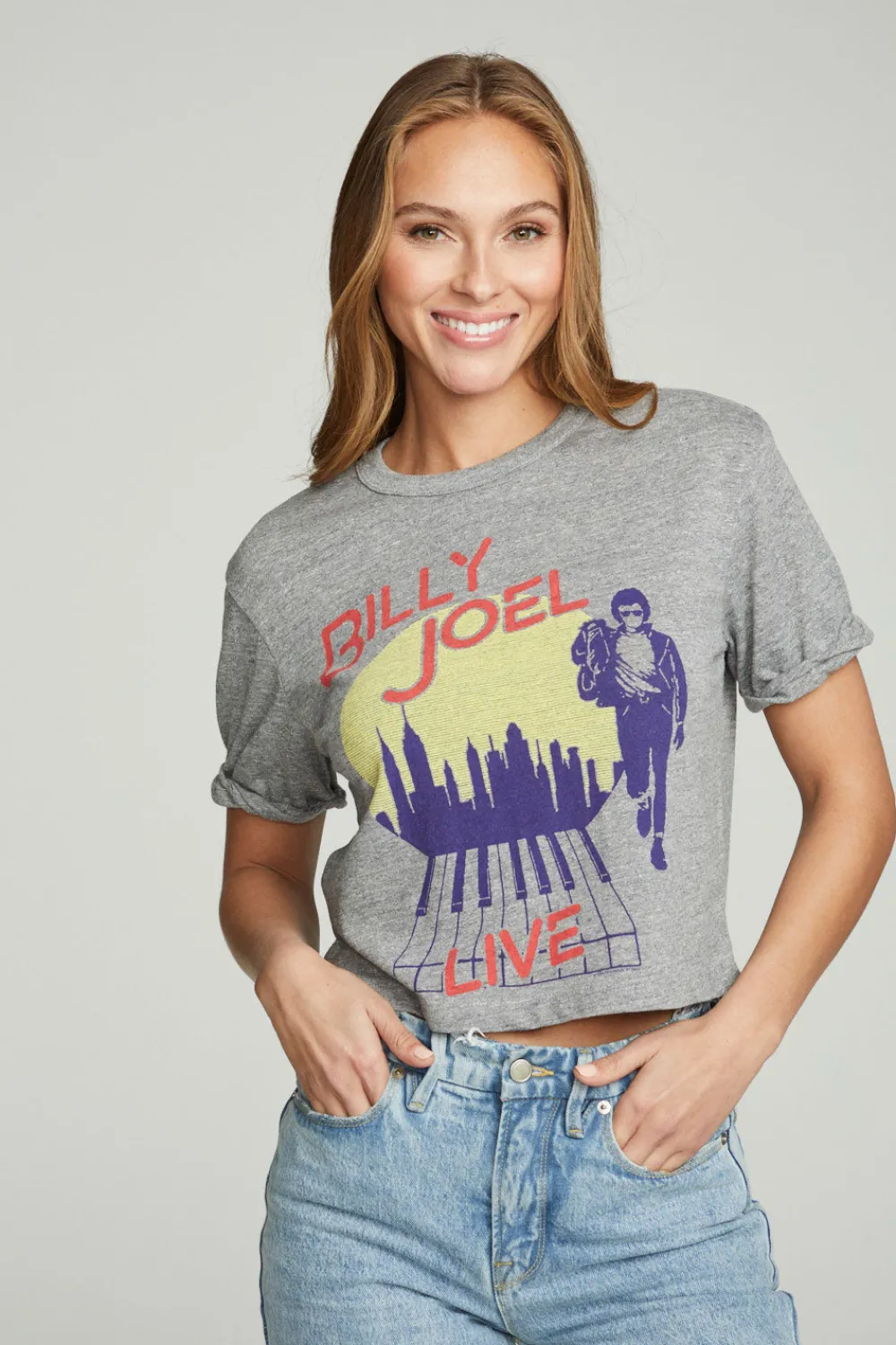 Store Billy Joel - Live Women Graphics|Tops