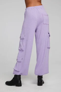 Shop Bily Digital Lavender Jogger Women Loungewear|Bottoms