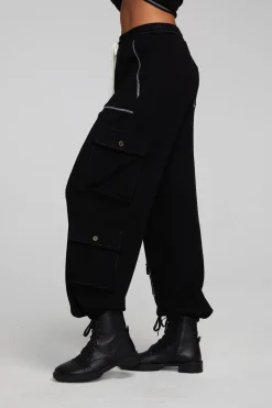 Store Bily Shadow Black Jogger Women Loungewear|Bottoms