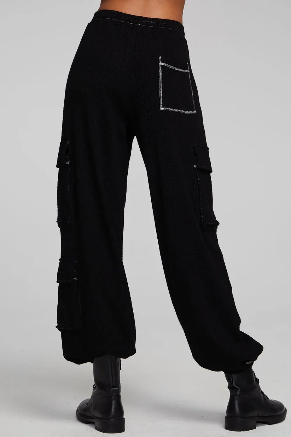 Store Bily Shadow Black Jogger Women Loungewear|Bottoms
