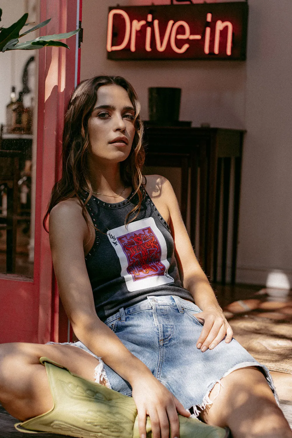 Shop Black Sabbath Cross Tank Women Loungewear|Tops