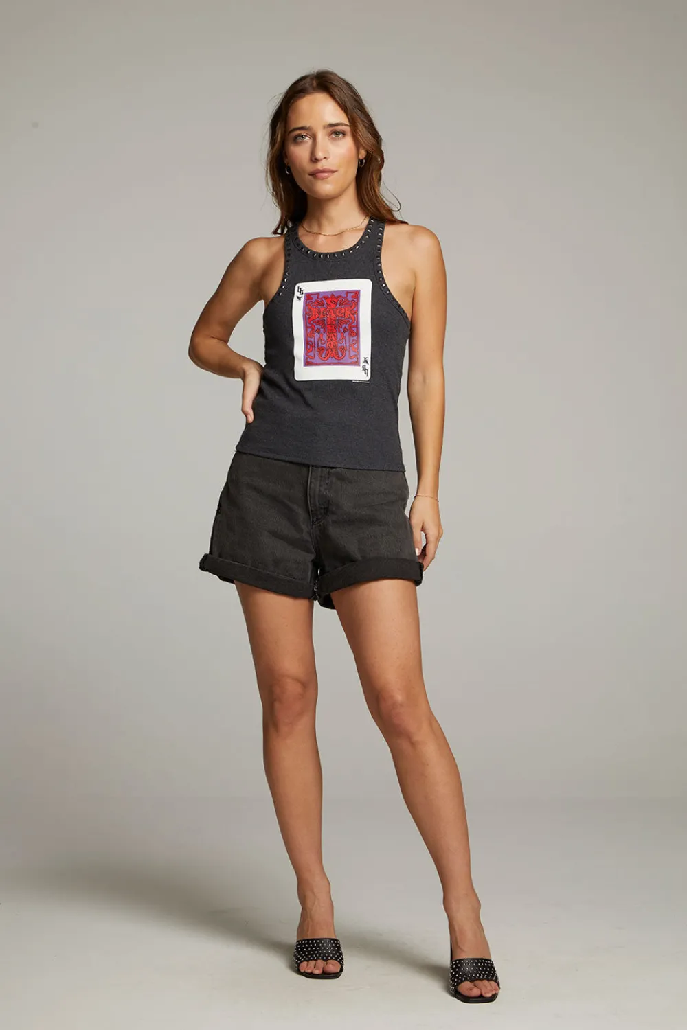 Shop Black Sabbath Cross Tank Women Loungewear|Tops