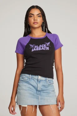 Discount Black Sabbath Henry Logo Tee Women Loungewear|Music
