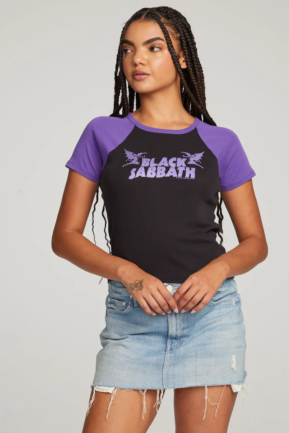 Discount Black Sabbath Henry Logo Tee Women Loungewear|Music