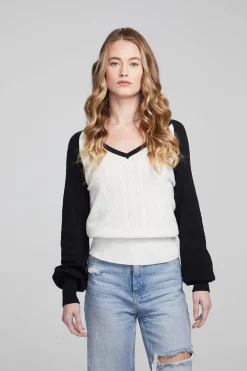Sale Blackheart Shadow & White Star Long Sleeve Women Loungewear|Tops