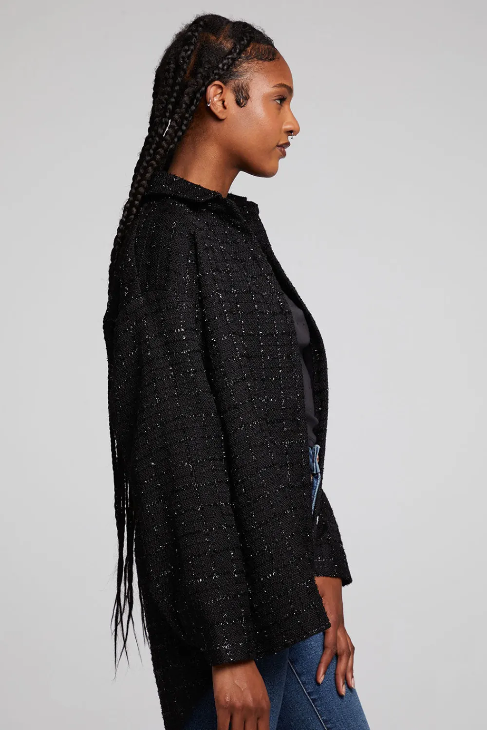 Online Blake Licorice Button Down Women Loungewear|Tops