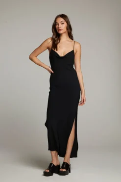 Cheap Bleeker Licorice Slip Dress Women Loungewear|Dresses
