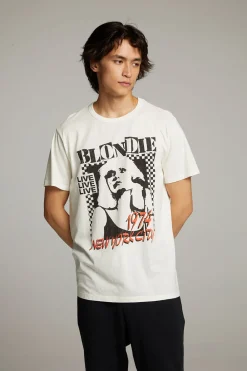 Sale Blondie New York City 1974 Crew Neck Tee Women Tops|Music