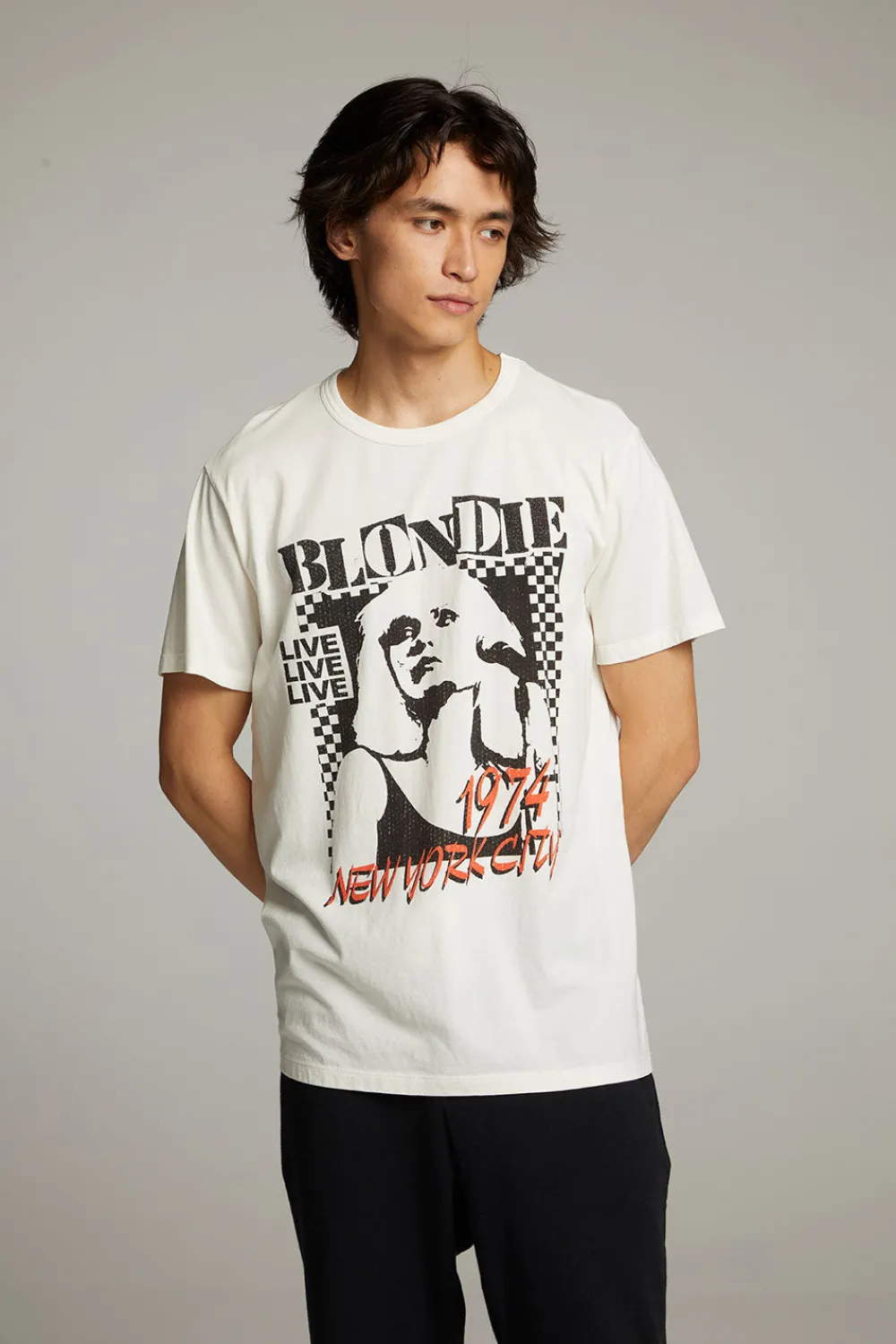 Sale Blondie New York City 1974 Crew Neck Tee Women Tops|Music