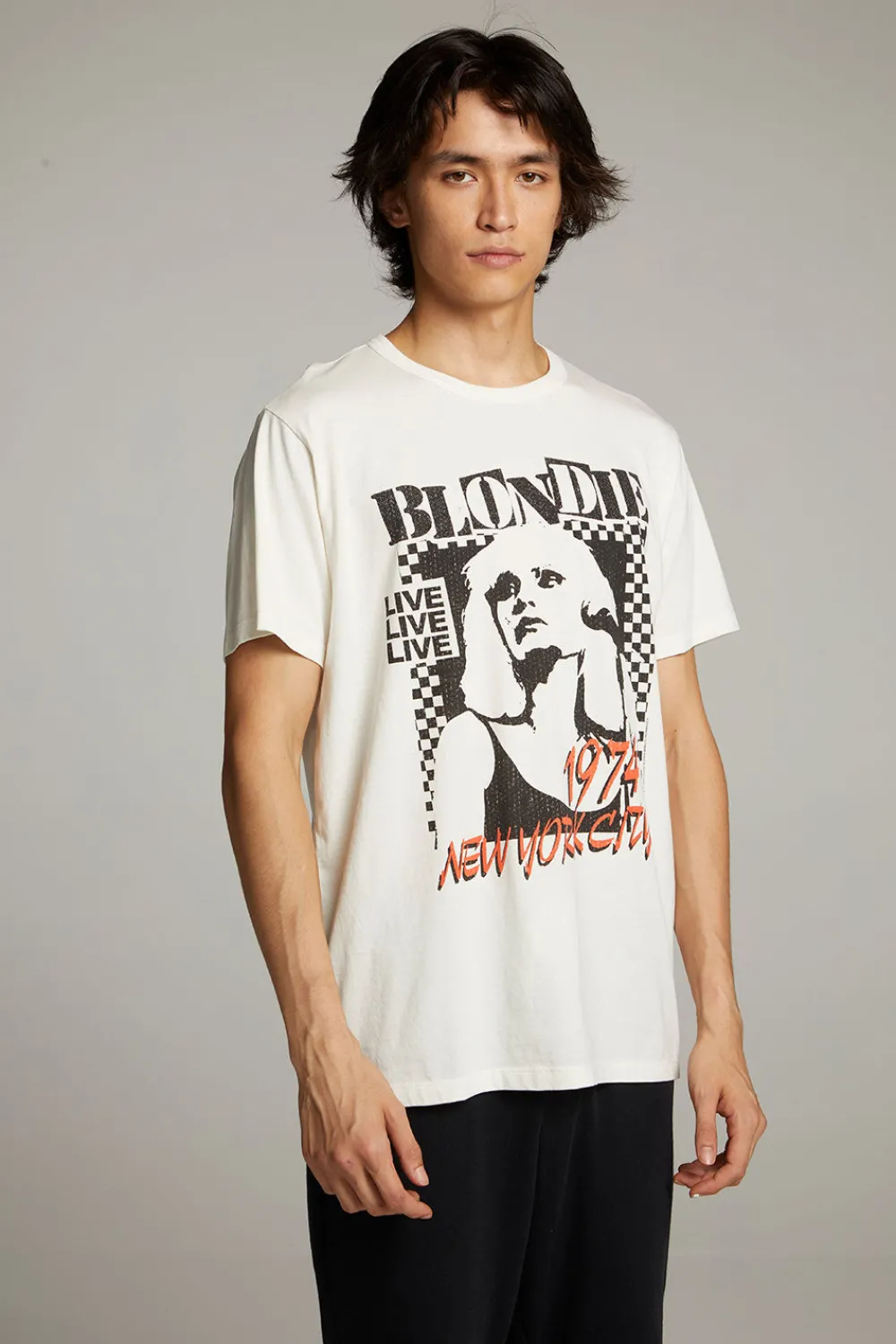 Sale Blondie New York City 1974 Crew Neck Tee Women Tops|Music