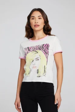 New Blondie Punk Poster Ringer Tee Women Loungewear|Music