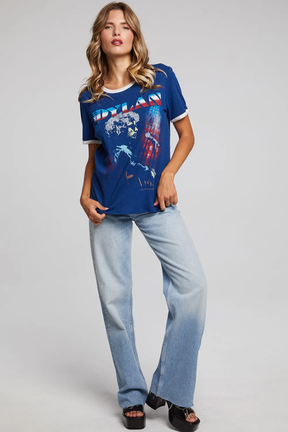 Online Bob Dylan Stars And Stripes Praiano Tee Women Loungewear|Music