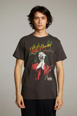 Clearance Bob Marley Live On Stage Crew Neck Tee Women Tops|Music