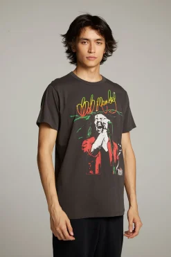 Clearance Bob Marley Live On Stage Crew Neck Tee Women Tops|Music